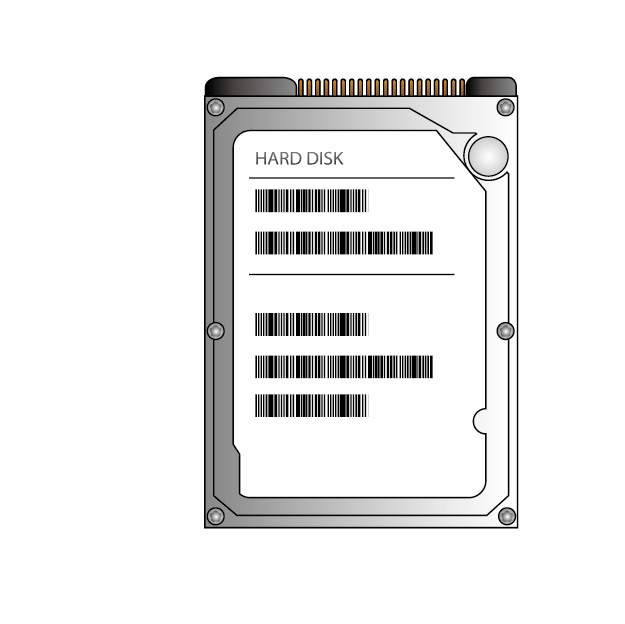 ハードディスクの画像
